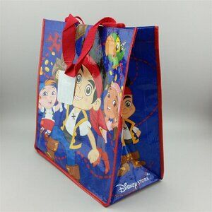 Jake & Neverland Pirates Reusable Tote Gift Birthday Bag Rare Disney